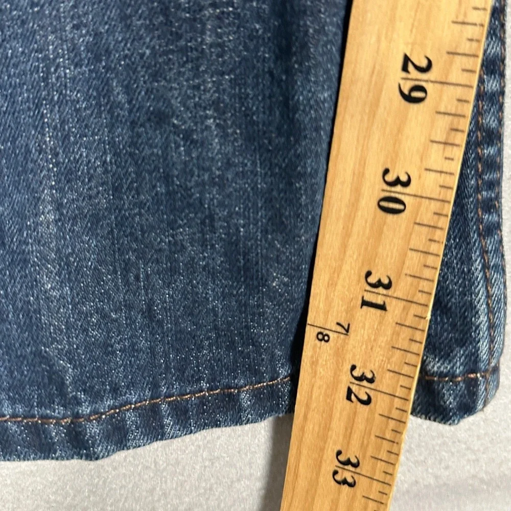 Levis 527 Jeans Mens 38X32 Blue Slim Bootcut Western Rodeo Cowboy 5-Pocket Denim